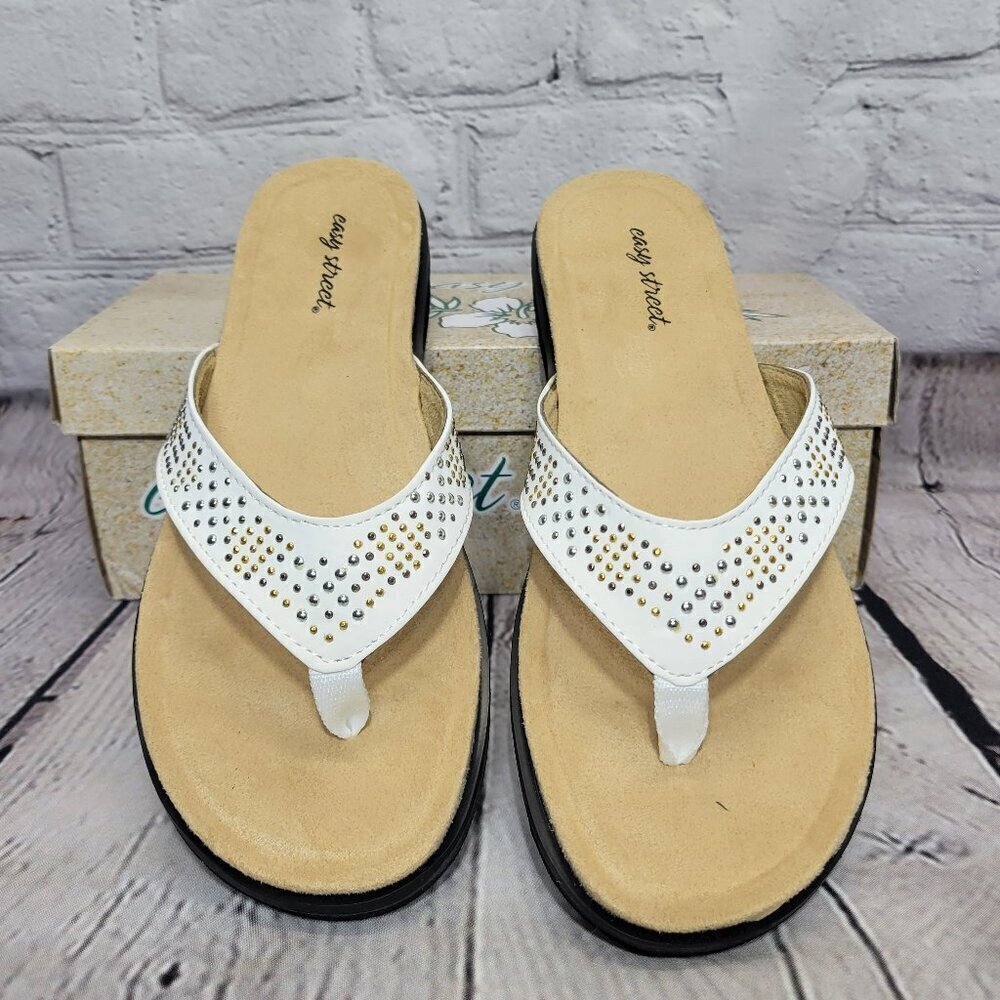 Easy Street Stevie Thong Sandals